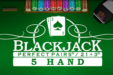 Perfect Pairs 21+3 Blackjack (5 Box) online zdarma