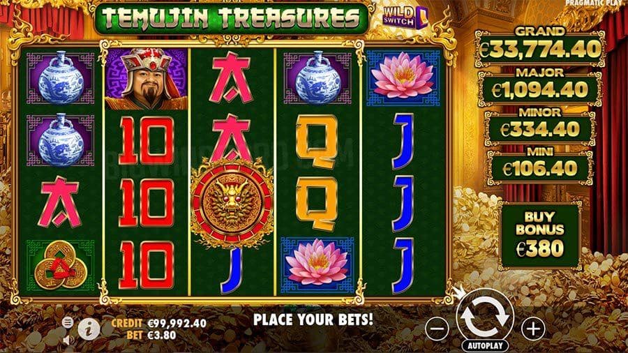 Temujin Treasures by Pragmatic Play