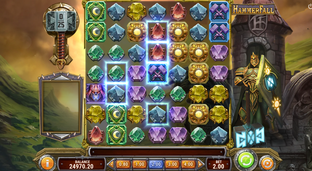 Slot HammerFall od Play`n GO