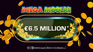 Výhra progresivního jackpotu ve hře Mega Moolah společnosti Microgaming