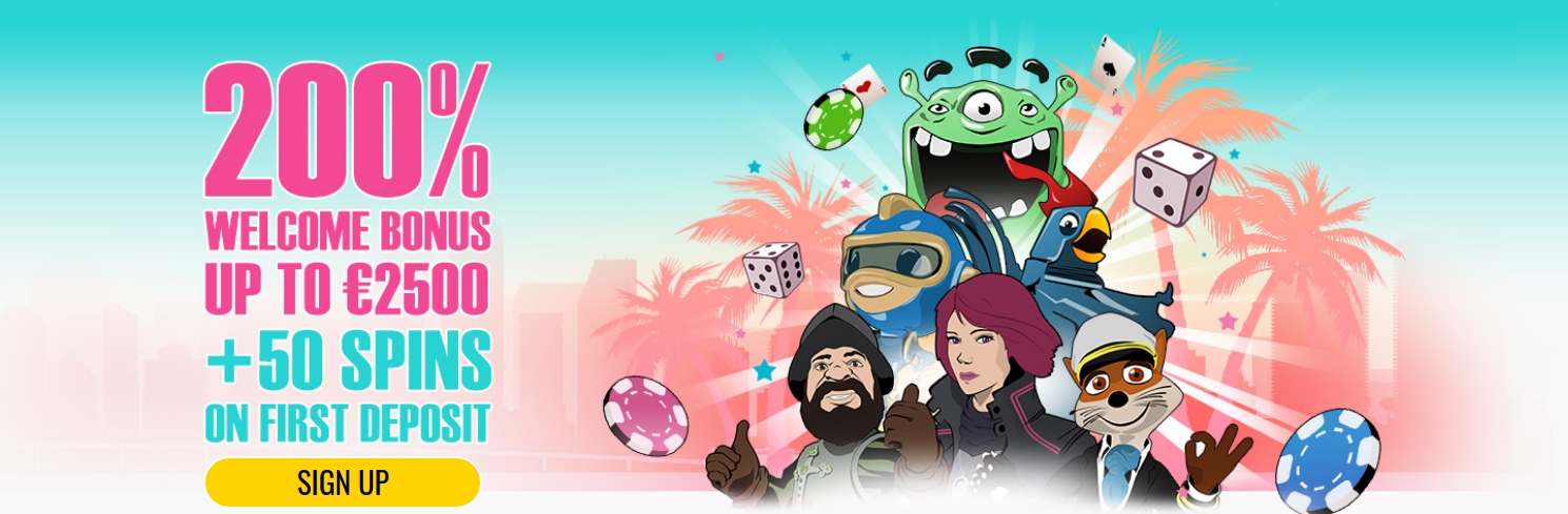 MiamiDice Nový Uvítací Balíček