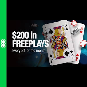 Freeplays Na 888Casino