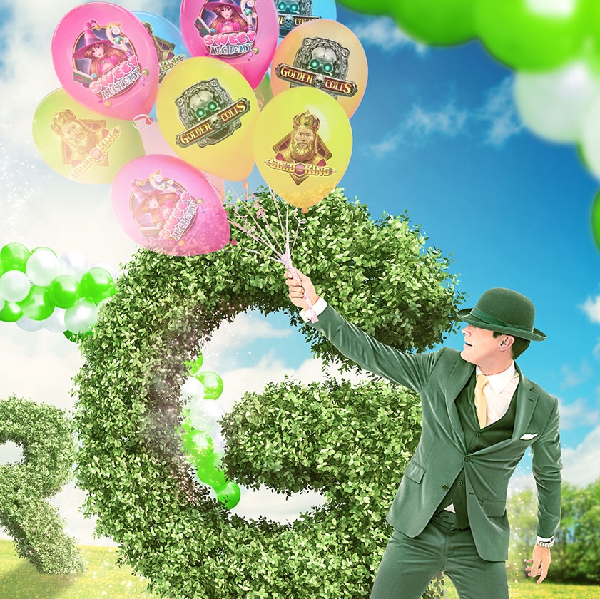 Mr Green Springtime Spin & Win